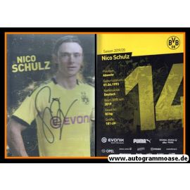 Autogramm Fussball | Borussia Dortmund | 2019 | Nico SCHULZ