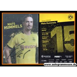 Autogramm Fussball | Borussia Dortmund | 2019 | Mats HUMMELS