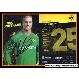 Autogramm Fussball | Borussia Dortmund | 2019 | Luca UNBEHAUN