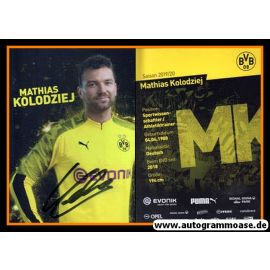 Autogramm Fussball | Borussia Dortmund | 2019 | Mathias KOLODZIEJ