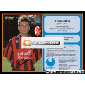 Autogramm Fussball | SC Freiburg | 1994-1 | Altin RRAKLLI