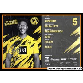 Autogramm Fussball | Borussia Dortmund | 2020 | Dan-Axel ZAGADOU