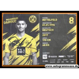 Autogramm Fussball | Borussia Dortmund | 2020 | Mahmoud DAHOUD