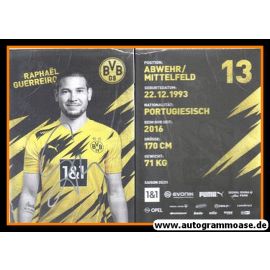 Autogramm Fussball | Borussia Dortmund | 2020 | Raphael GUERREIRO