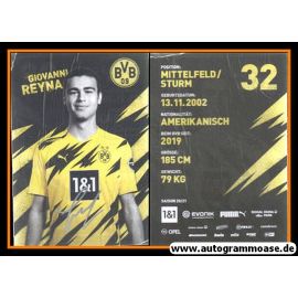 Autogramm Fussball | Borussia Dortmund | 2020 | Giovanni REYNA