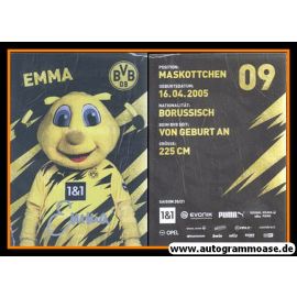 AK Fussball | Borussia Dortmund | 2020 | EMMA (Maskottchen)