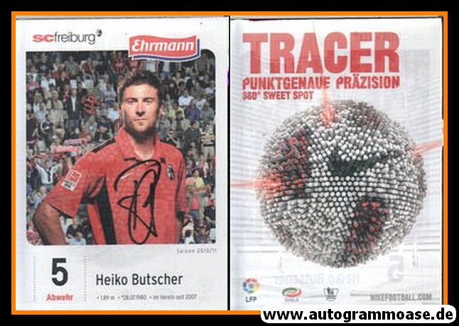 Autogramm Fussball | SC Freiburg | 2010 | Heiko BUTSCHER