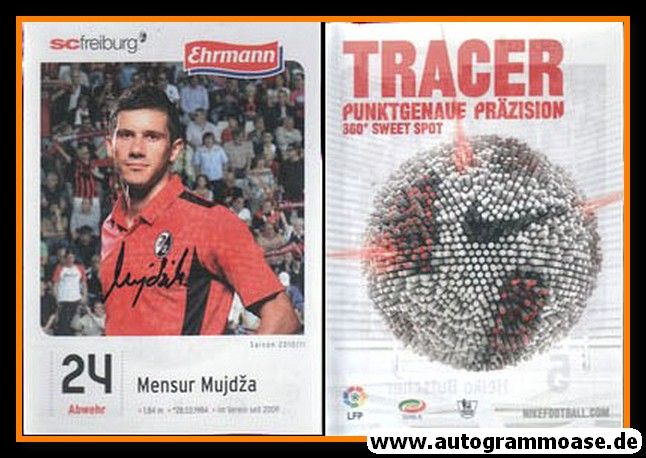 Autogramm Fussball | SC Freiburg | 2010 | Mensor MUJDZA