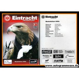 AK Fussball | Eintracht Frankfurt | 2008 | ATTILA (Maskottchen)