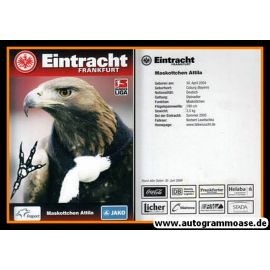 AK Fussball | Eintracht Frankfurt | 2009 | ATTILA (Maskottchen)