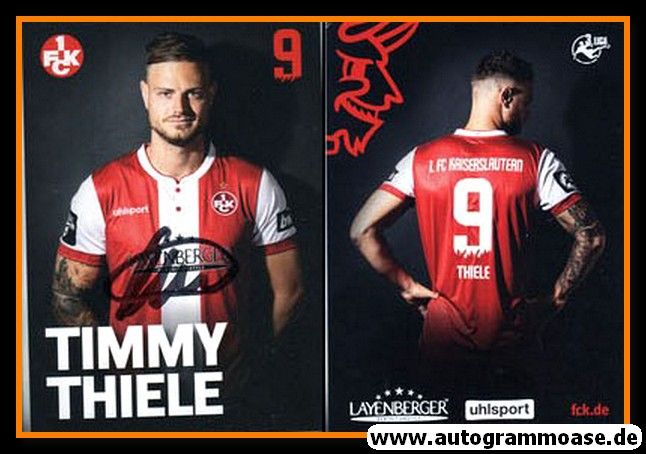 Autogramm Fussball | 1. FC Kaiserslautern | 2018 | Timmy THIELE