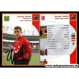 Autogramm Fussball | Hannover 96 | 2005 | Chavdar YANKOV