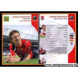 Autogramm Fussball | Hannover 96 | 2005 | Thomas CHRISTIANSEN