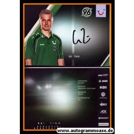 Autogramm Fussball | Hannover 96 | 2013 | Kai TIMM