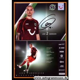 Autogramm Fussball | Hannover 96 | 2013 | Leon ANDREASEN
