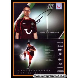 Autogramm Fussball | Hannover 96 | 2013 | Manuel SCHMIEDEBACH