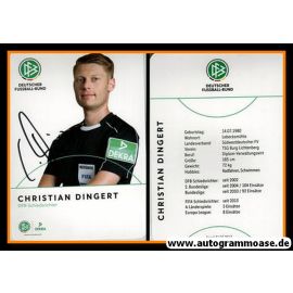Autogramm Fussball | Schiedsrichter | 2017 Dekra | Christian DINGERT