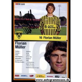 Autogramm Fussball | Alemannia Aachen | 2008 | Florian MÜLLER