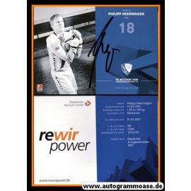 Autogramm Fussball | VfL Bochum | 2009 | Philipp HEERWAGEN