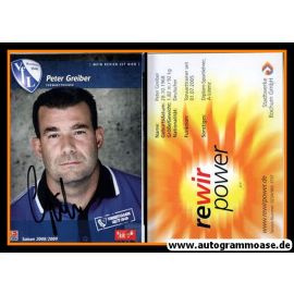 Autogramm Fussball | VfL Bochum | 2008 | Peter GREIBER
