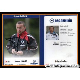 Autogramm Fussball | DSC Arminia Bielefeld | 2008 | Frank GEIDECK
