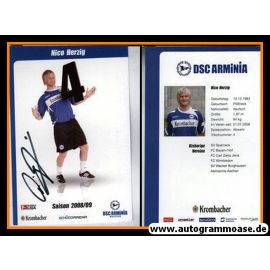 Autogramm Fussball | DSC Arminia Bielefeld | 2008 | Nico HERZIG