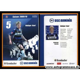 Autogramm Fussball | DSC Arminia Bielefeld | 2009 | Rüdiger KAUF