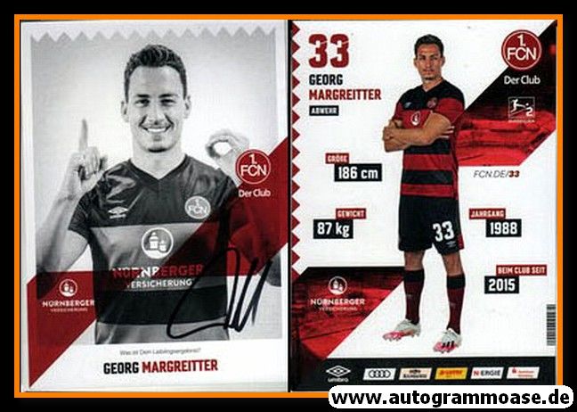 Autogramm Fussball | 1. FC Nürnberg | 2020 | Georg MARGREITTER