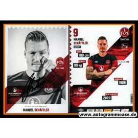 Autogramm Fussball | 1. FC Nürnberg | 2020 | Manuel SCHÄFFLER
