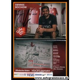 Autogramm Fussball | Kickers Offenbach | 2020 | Dennis BOCHOW