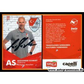 Autogramm Fussball | Türkgücü München | 2020 | Alexander SCHMIDT