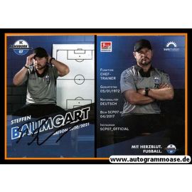 Autogramm Fussball | SC Paderborn 07 | 2020 | Steffen BAUMGART