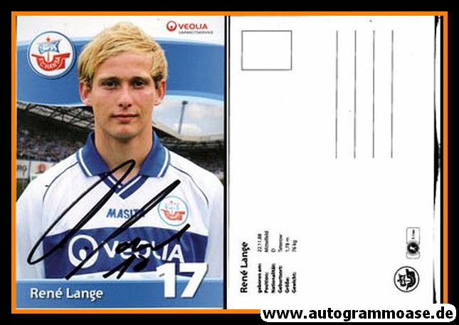Autogramm Fussball | Hansa Rostock | 2010 | Rene LANGE