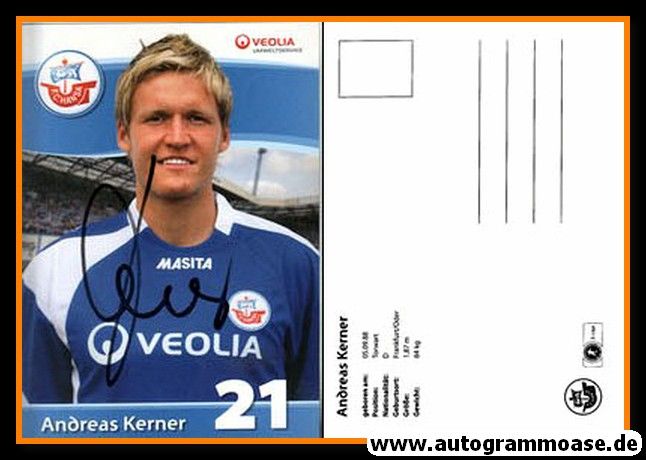 Autogramm Fussball | Hansa Rostock | 2010 | Andreas KERNER