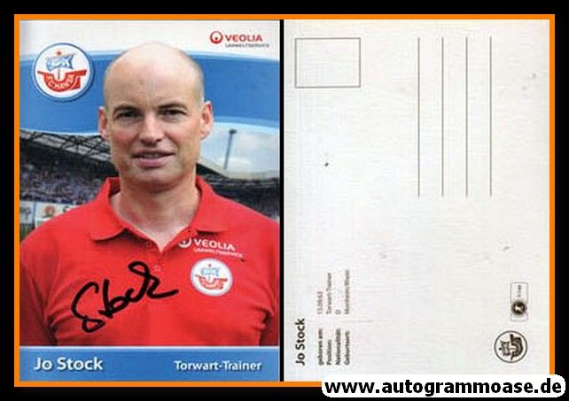 Autogramm Fussball | Hansa Rostock | 2010 | Jo STOCK