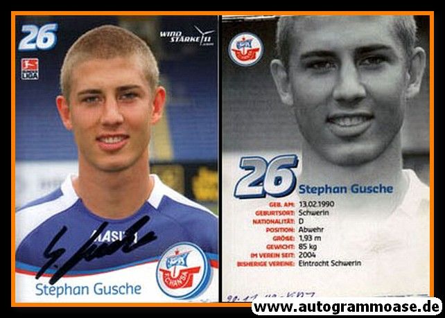 Autogramm Fussball | Hansa Rostock | 2009 | Stephan GUSCHE
