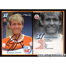 Autogramm Fussball | Hansa Rostock | 2009 | Andreas KERNER