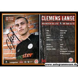Autogramm Fussball | FC St. Pauli | 2006 | Clemens LANGE