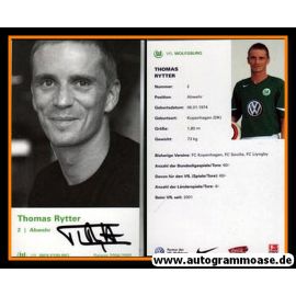 Autogramm Fussball | VfL Wolfsburg | 2004 | Thomas RYTTER