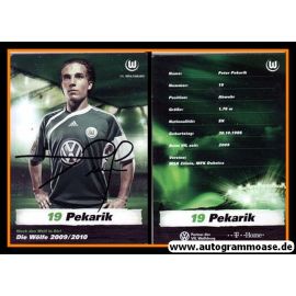 Autogramm Fussball | VfL Wolfsburg | 2009 | Peter PEKARIK