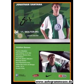 Autogramm Fussball | VfL Wolfsburg | 2006 | Jonathan SANTANA