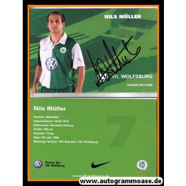 Autogramm Fussball | VfL Wolfsburg | 2007-2 | Nils MÜLLER