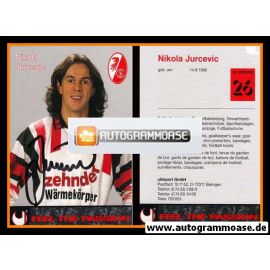 Autogramm Fussball | SC Freiburg | 1995 | Nikola JURCEVIC