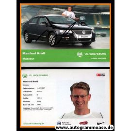 Autogramm Fussball | VfL Wolfsburg | 2005 | Manfred KROSS