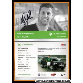 Autogramm Fussball | VfL Wolfsburg | 2005 | Rick HOOGENDORP