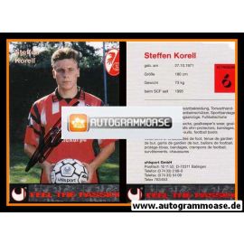 Autogramm Fussball | SC Freiburg | 1995 | Steffen KORELL