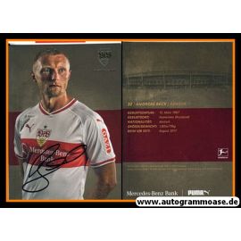 Autogramm Fussball | VfB Stuttgart | 2018 | Andreas BECK