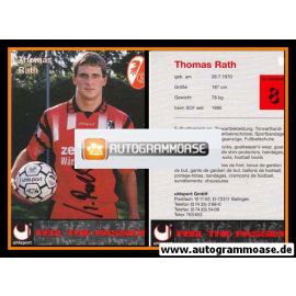 Autogramm Fussball | SC Freiburg | 1995 | Thomas RATH