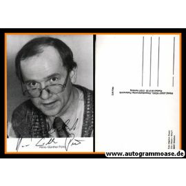 Autogramm Kabarett | Hans-Günther PÖLITZ | 1980er (Portrait SW) Rüdel