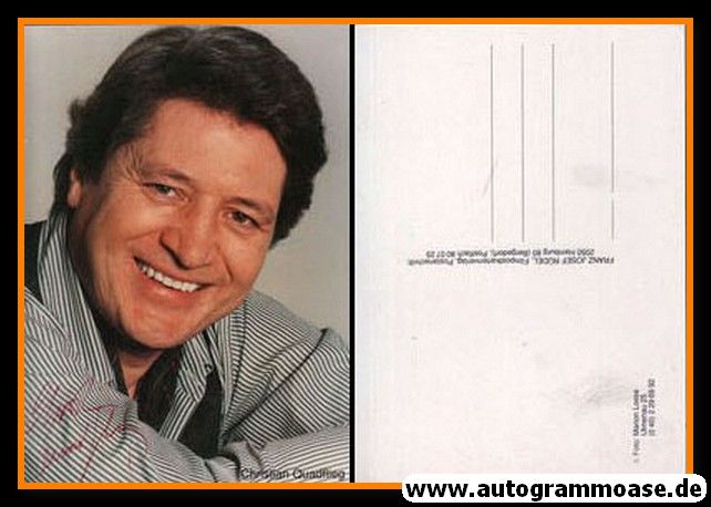 Autogramm Schauspieler | Christian QUADFLIEG | 1980er (Portrait Color Rüdel) Losse